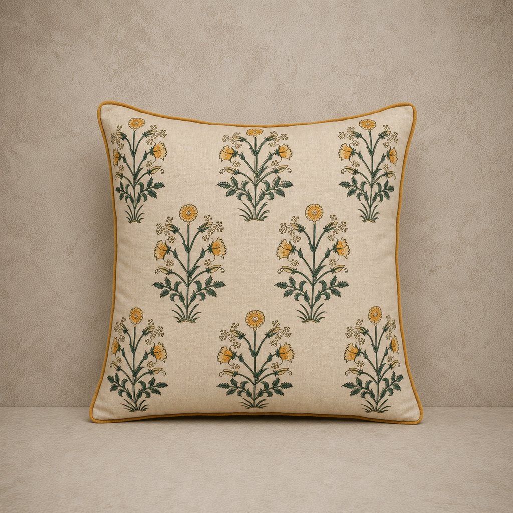 Pretty Marigold Pillow