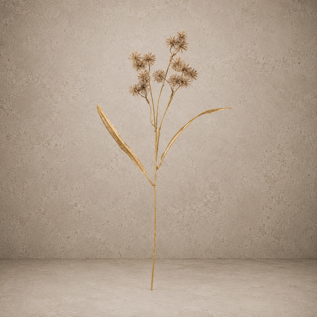 Black Allium Floral Pick