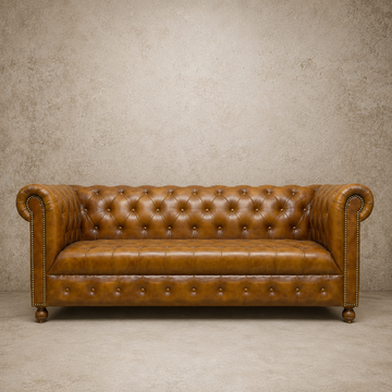 Leather Chesterfield Sofa