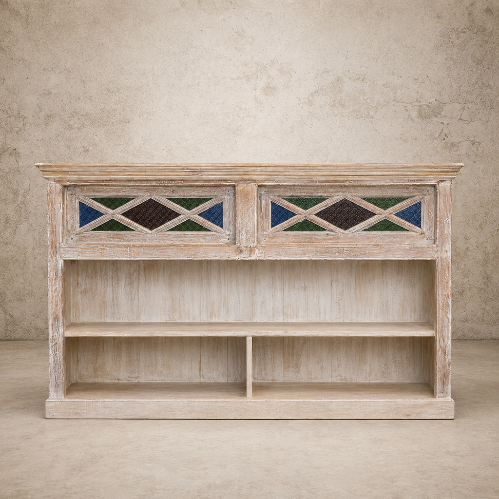 Wooden Colored Window Shelf