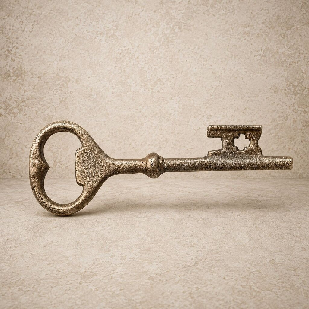 Cast Iron Key Shaped Bottle Opener