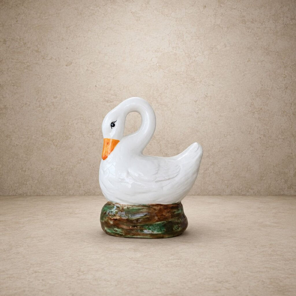 Timeless Hand Painted Repro Swan