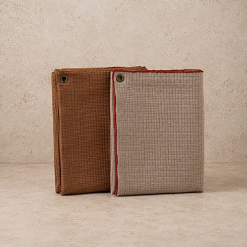 Eyelet Cotton Waffle Weave Kitchen Towel