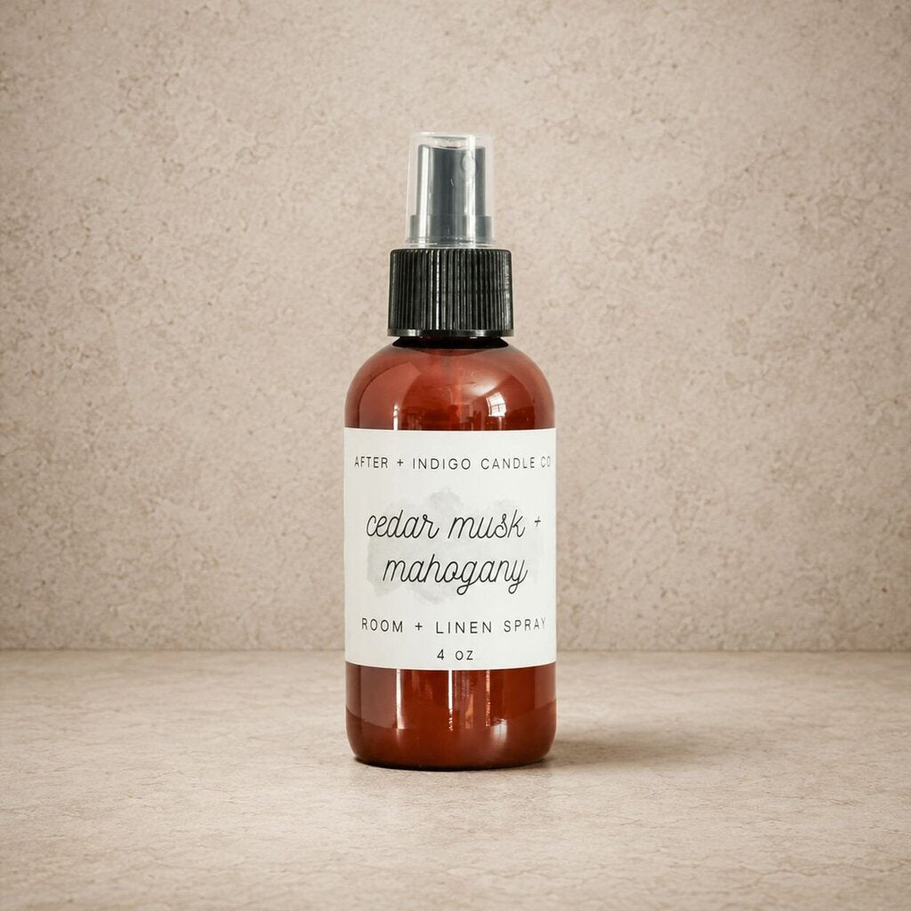 Cedar Musk + Mahogany Room & Linen Spray