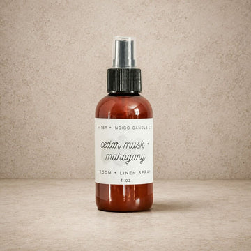 Cedar Musk + Mahogany Room & Linen Spray