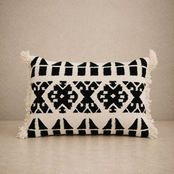 Hand-Woven Kilim Lumbar Pillow