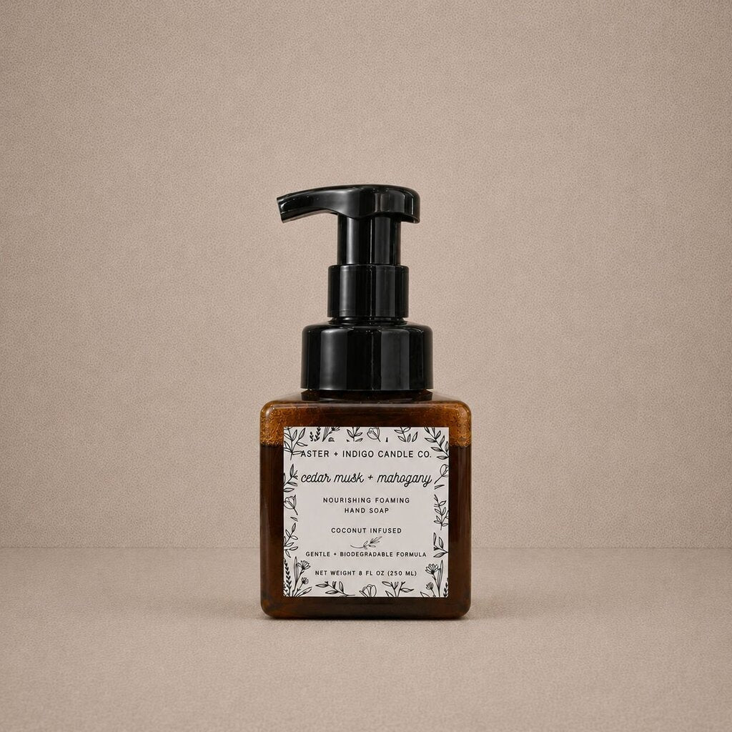 Cedar Musk + Mahogany Foaming Hand Soap