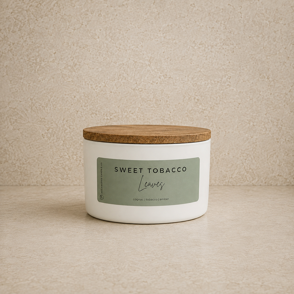 Sweet Tobacco Leaves Soy Wax Candle