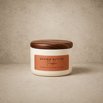 Brown Butter Pumpkin Soy Wax Candle