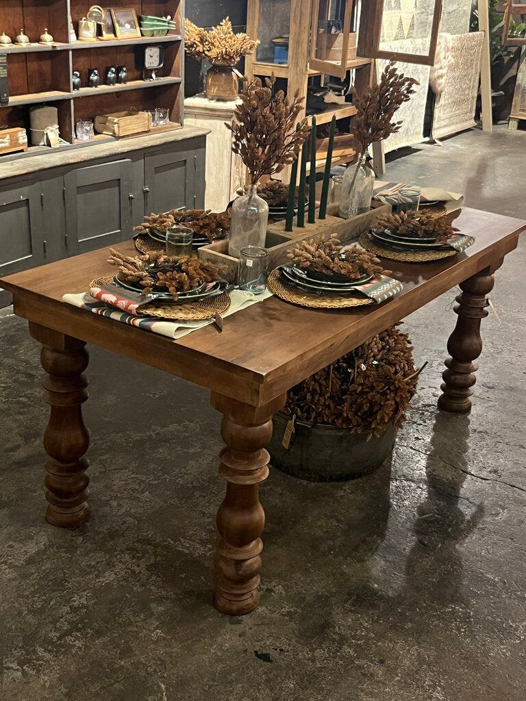 Beautiful Dark Dining Table