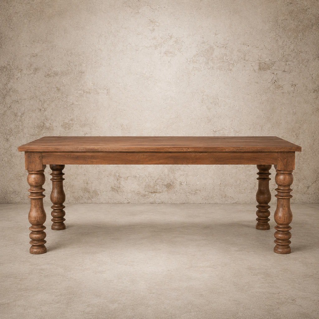Beautiful Dark Dining Table