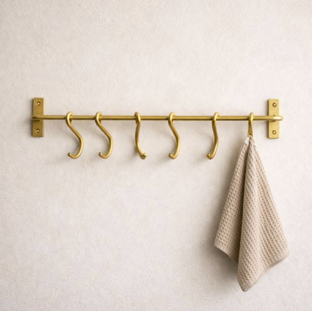 Gold Iron Wall Hook