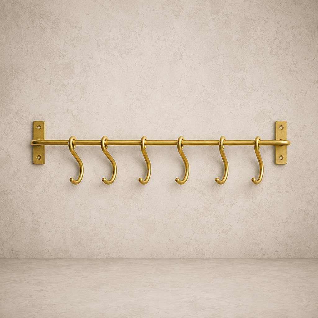 Gold Iron Wall Hook