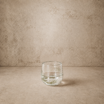 Hammered Glass Cup