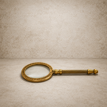 A Journey - Brass Magnifying Glass