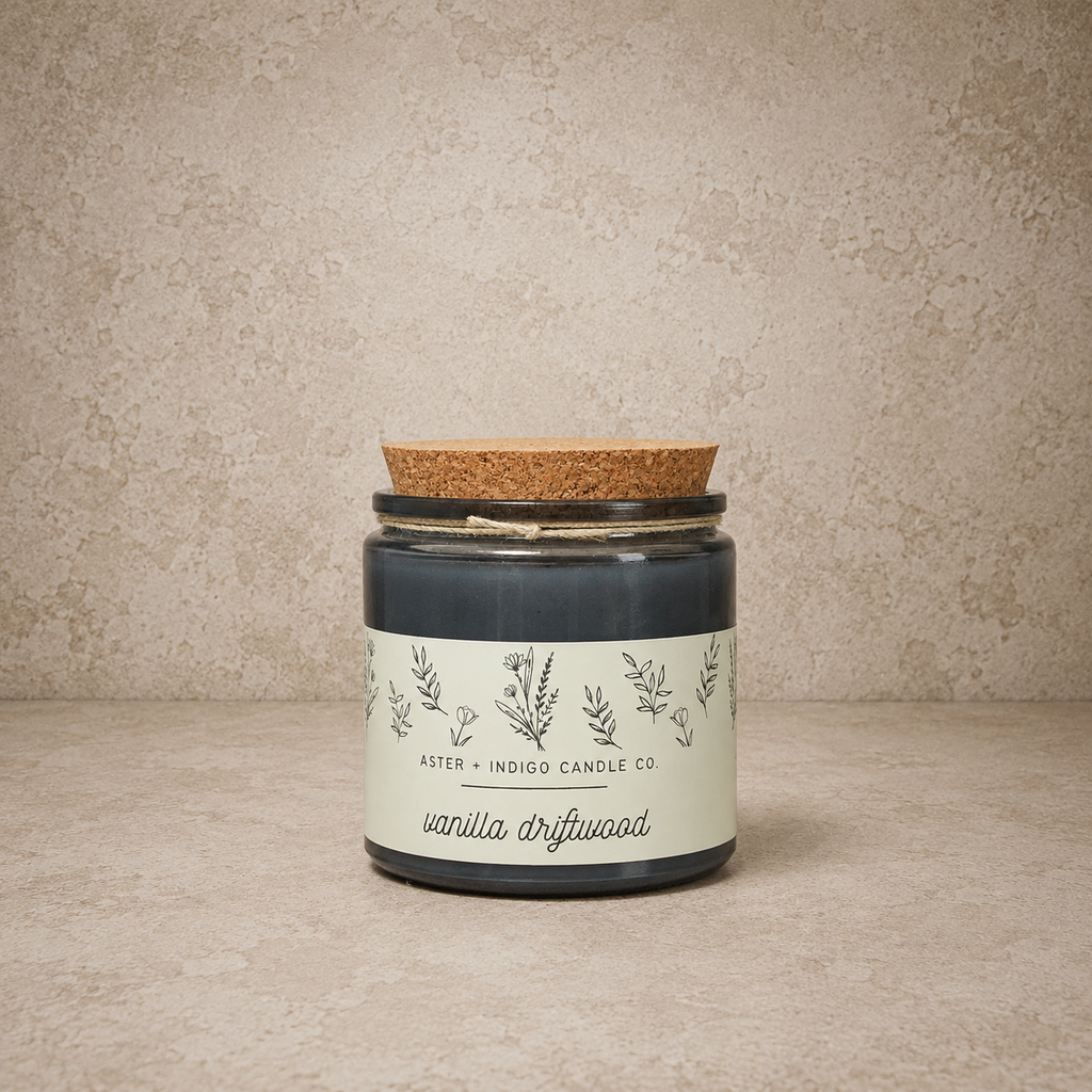 Vanilla Driftwood Soy Candle