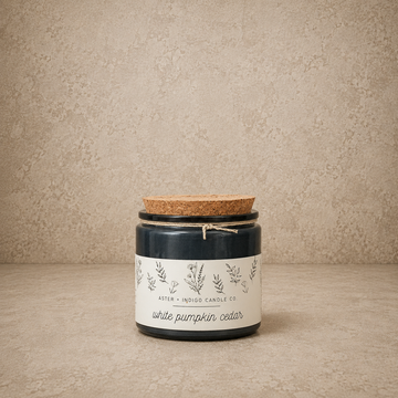 White Pumpkin + Cedar Soy Candle