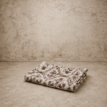 Brown Millet Botanical Dishtowel
