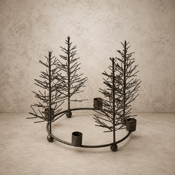 Antique Gold Wire Tree Candelabra