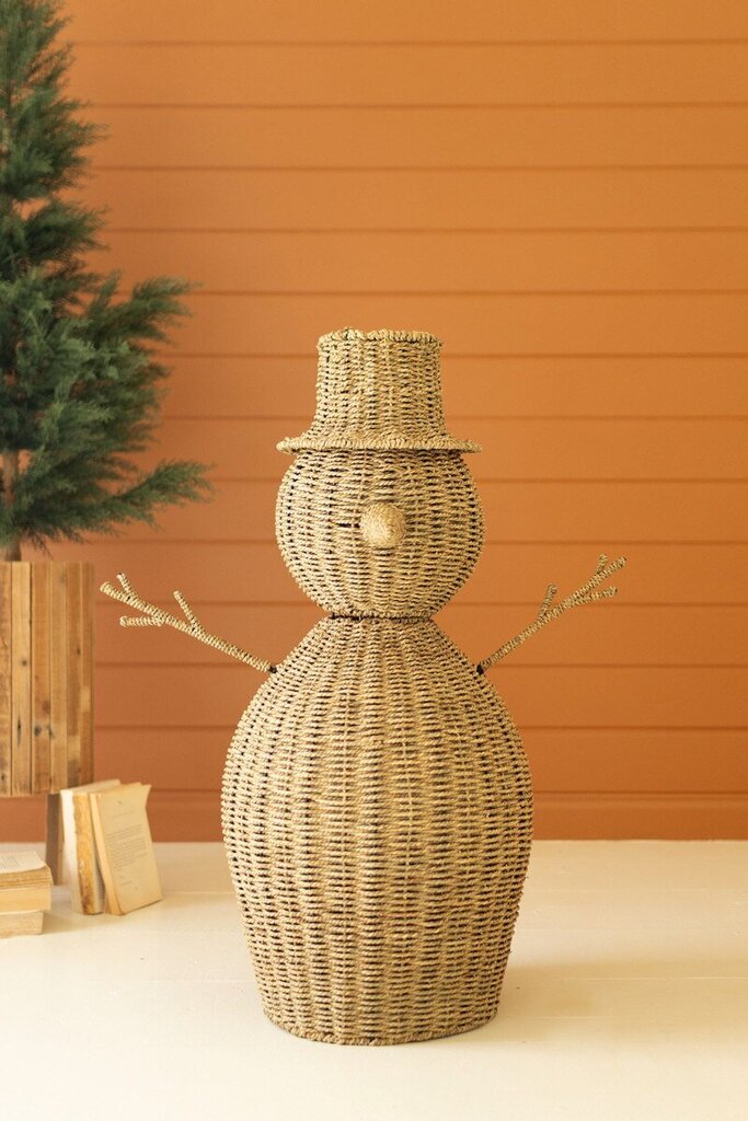 Amazing Woven Vine Snowman