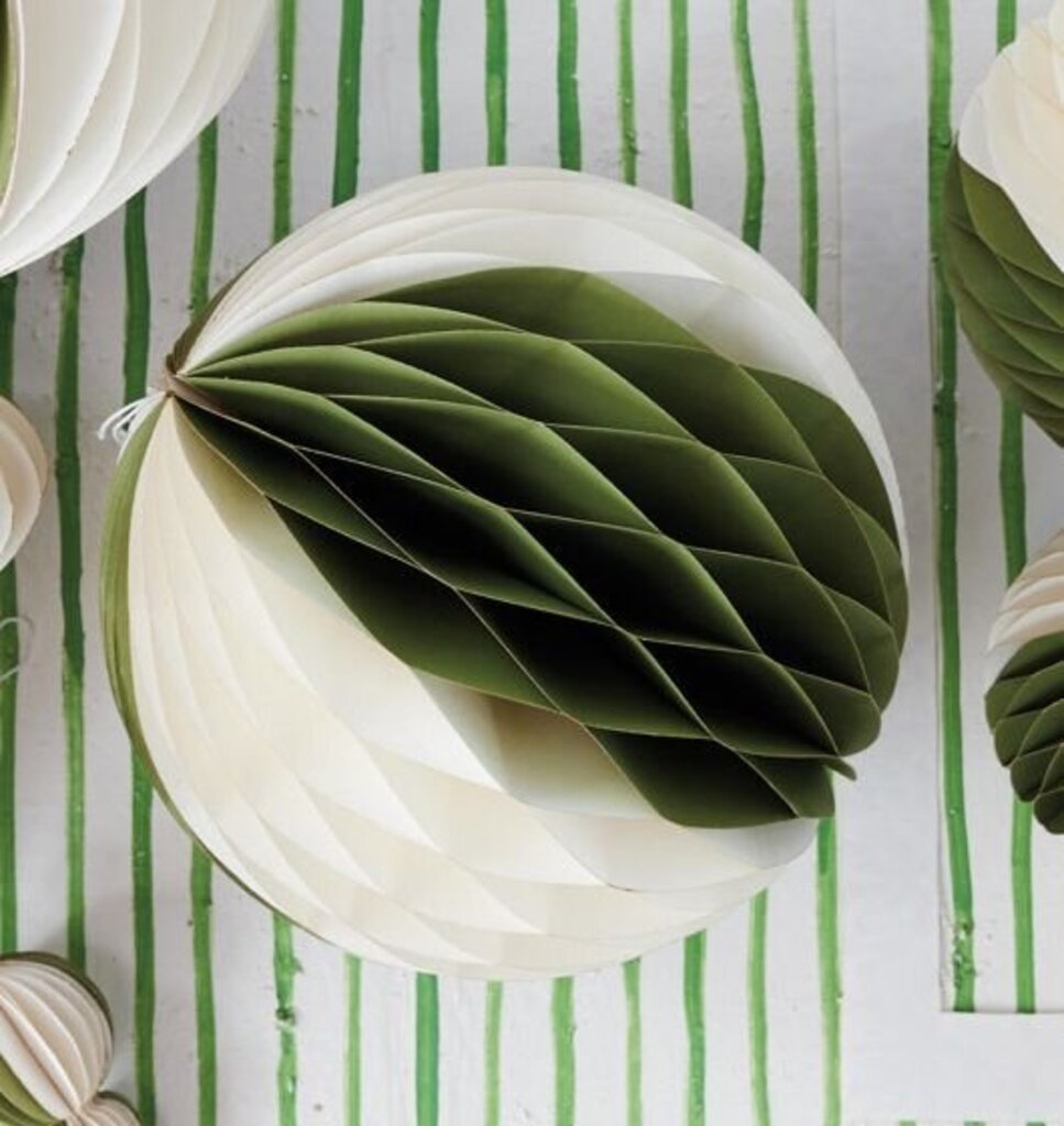 Recycled Paper Folding Honeycomb Ball Ornament