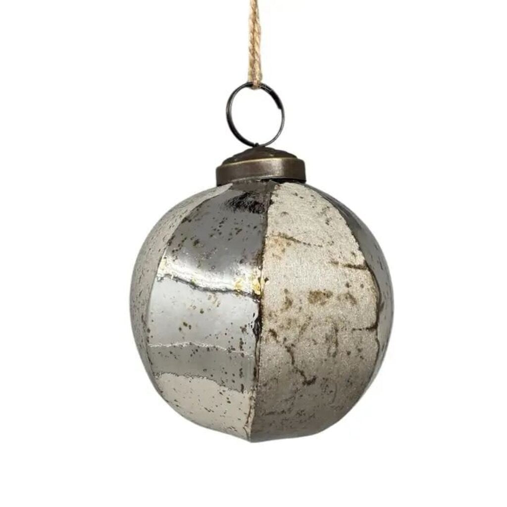 Hexagon Glass Ornament