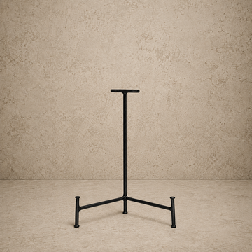 Large Black Iron Stand