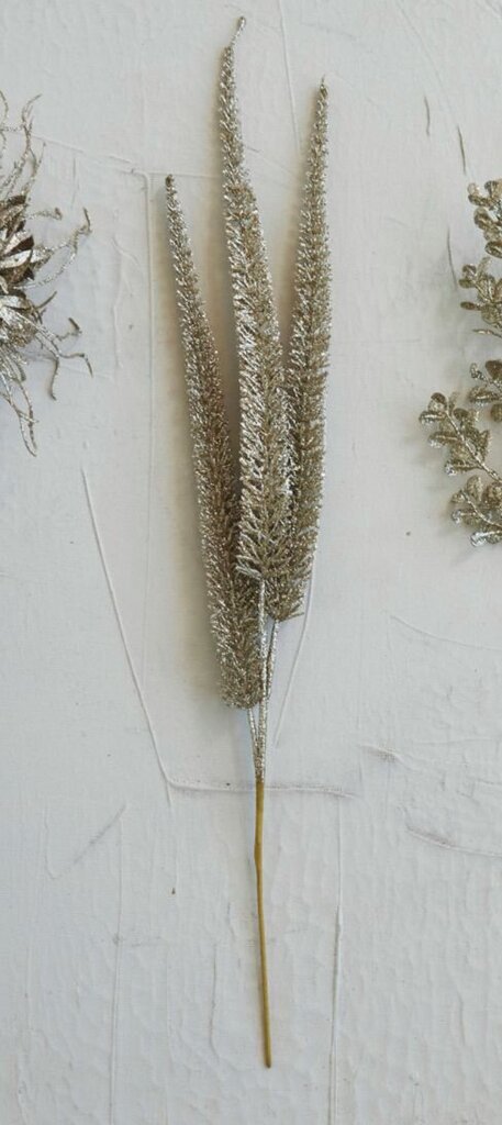 Glitter Leaf Spray - Champagne