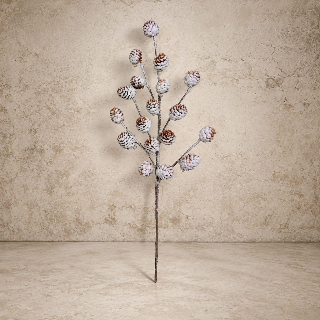 18.5" Natural Pinecone Stem