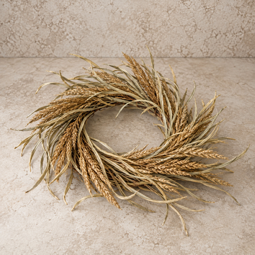 Wheaten Waves Candle Ring