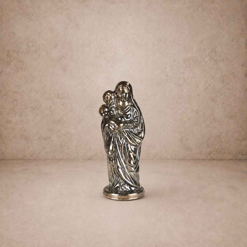 Pretty Glass Madonna & Child
