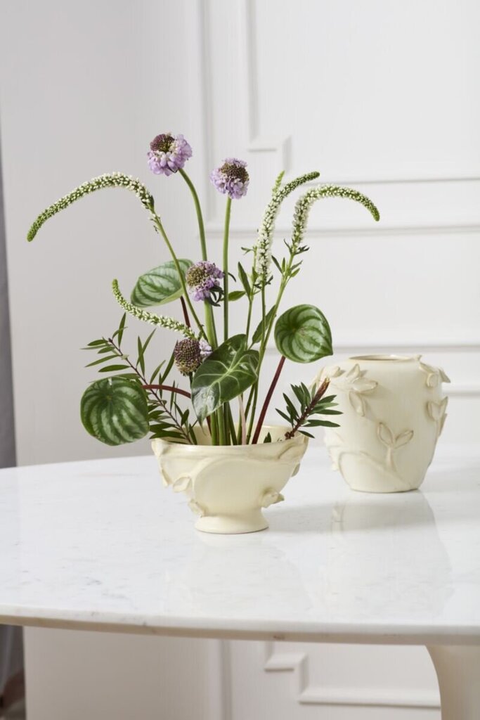 Raised Dimensional Leaves Bowl