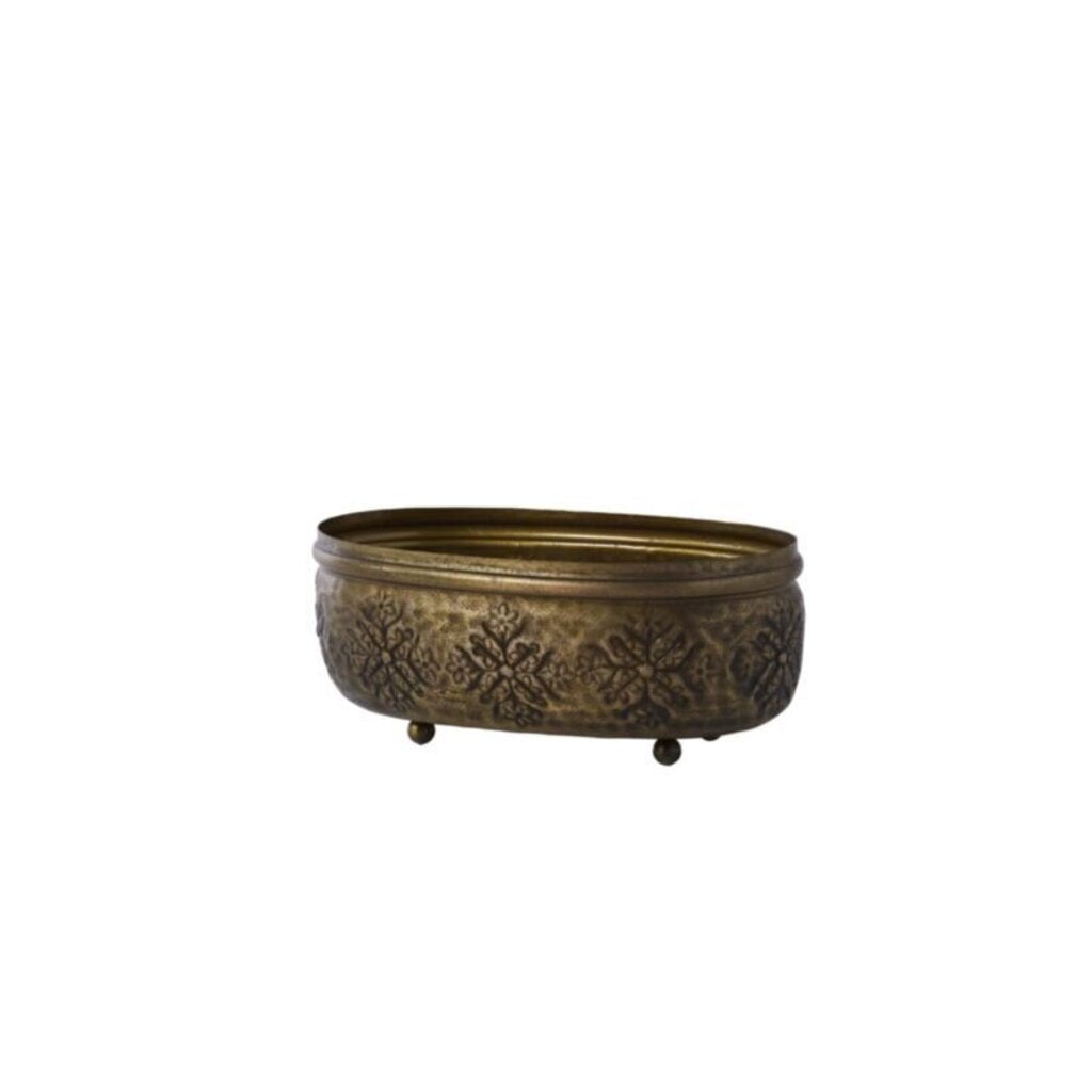 Gold Pressed Snowflake Trough