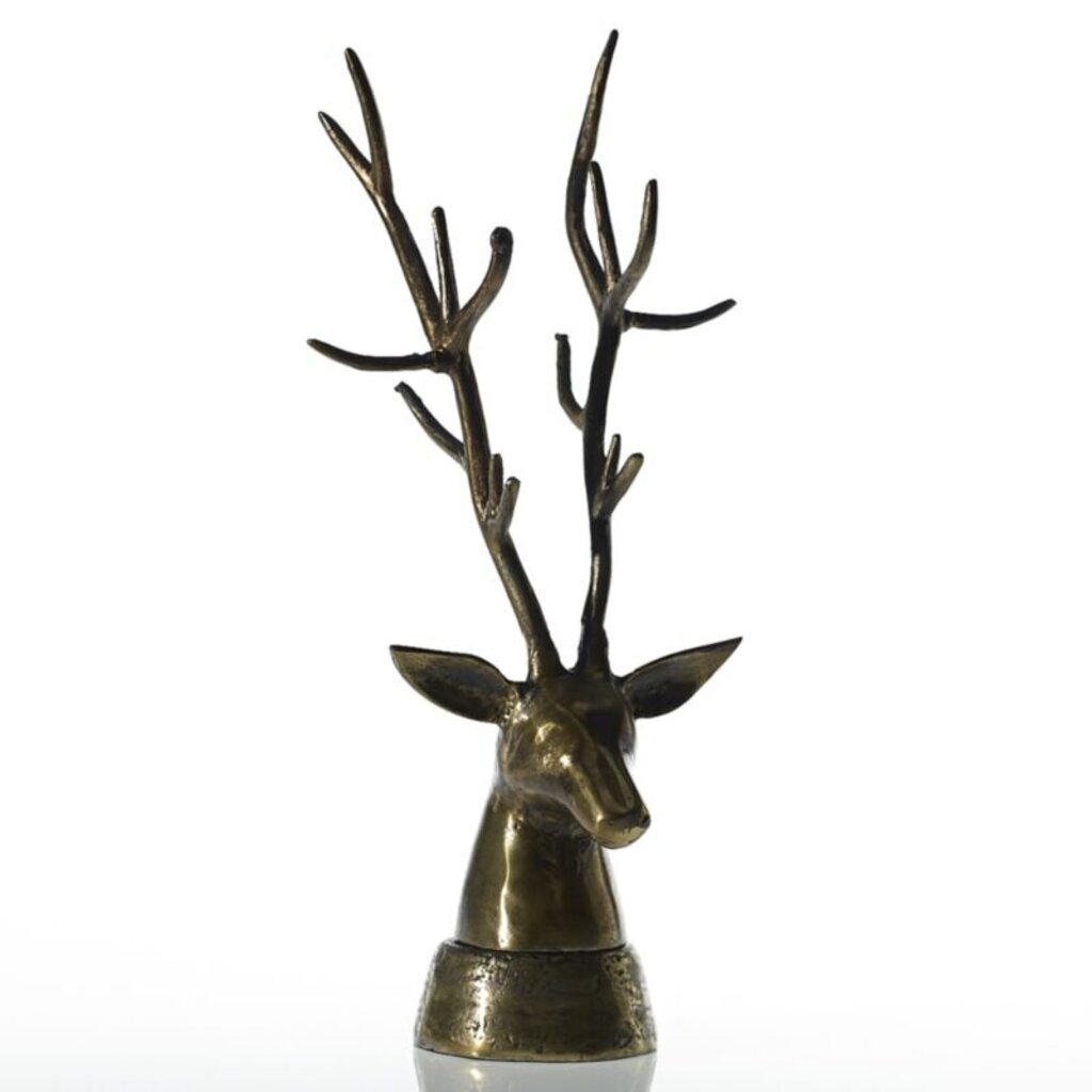Gold Deer Head Stand