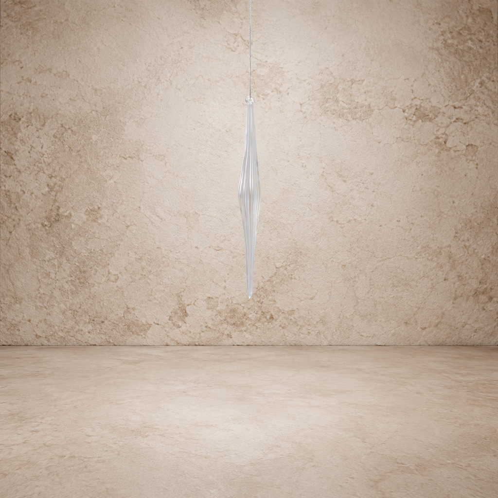 Prism Icicle Ornament
