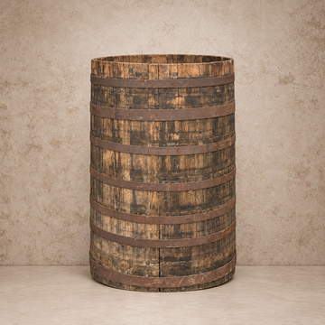 Amazing European Wooden Barrel