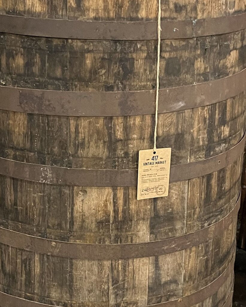 Amazing European Wooden Barrel