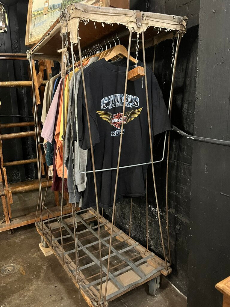 Vintage Clothing Cart/ Display Rack