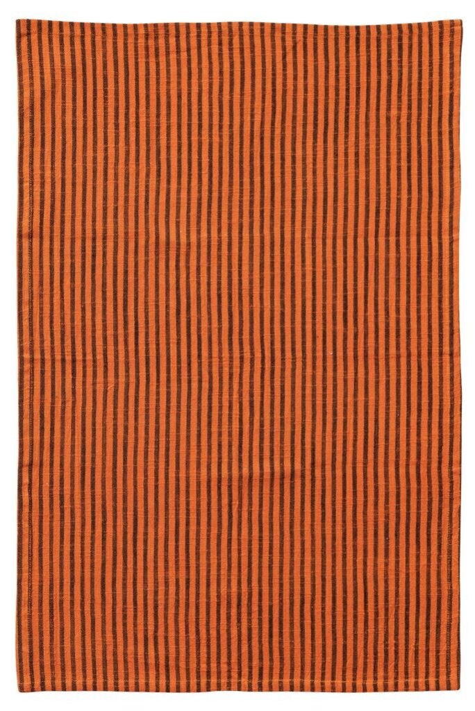 Woven Cotton Striped Tea Towel