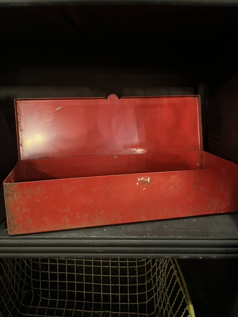 Red Metal Box