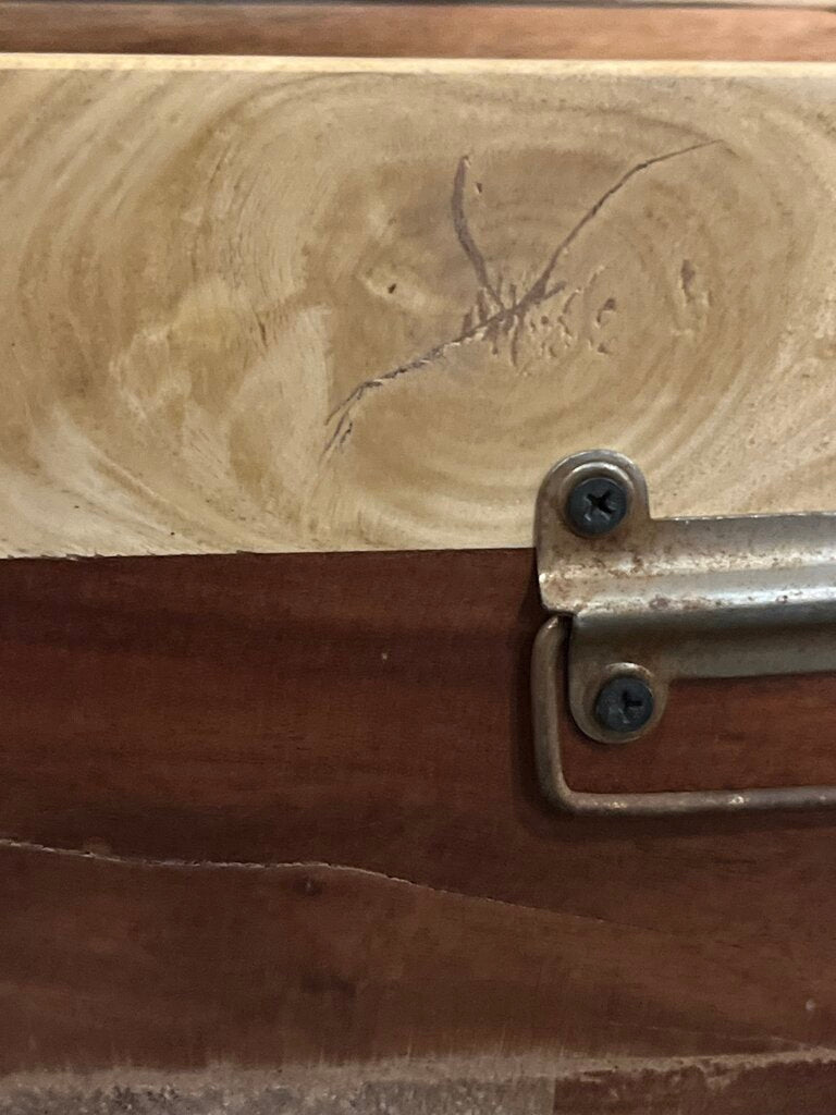 Cute Wooden Box w/ Handles