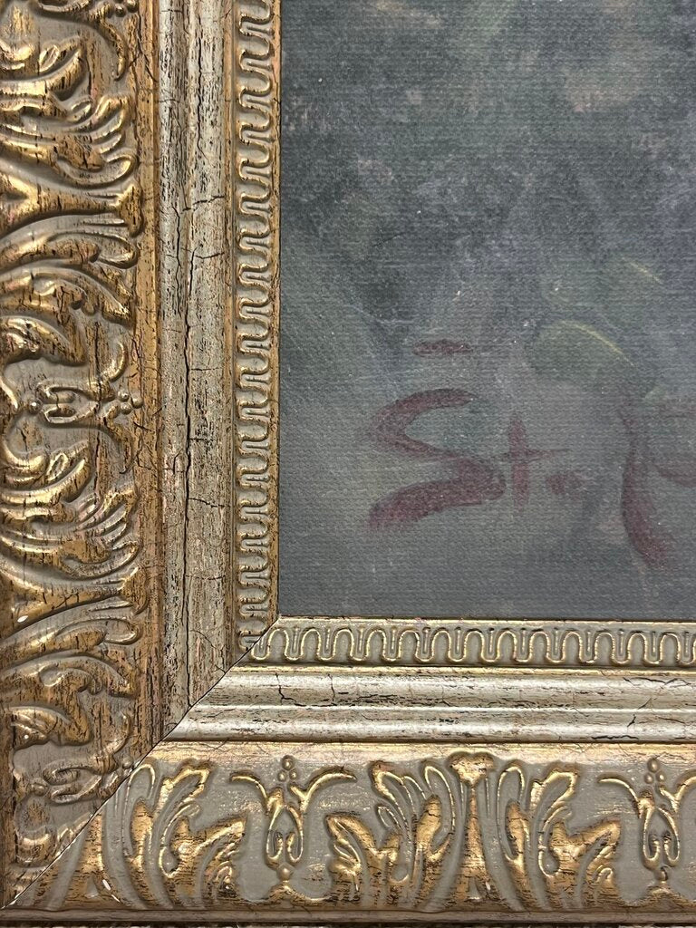 View Of Sur Stefan Framed Art