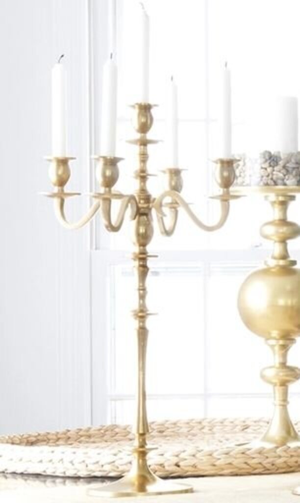 Striking Gold Candelabra