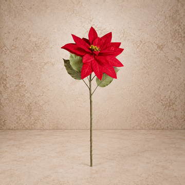 31" Poinsettia Stem