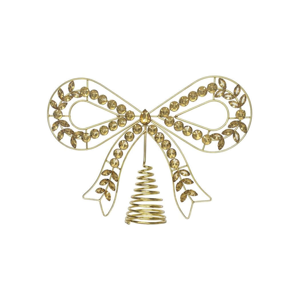 Golden Iron Bow Tree Topper
