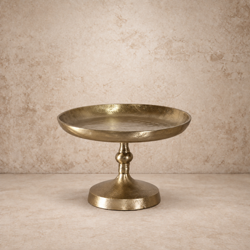 Brass Cake Stand - 8"