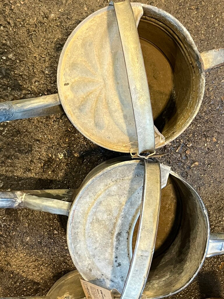 Authentic European Galvanized Watering Can