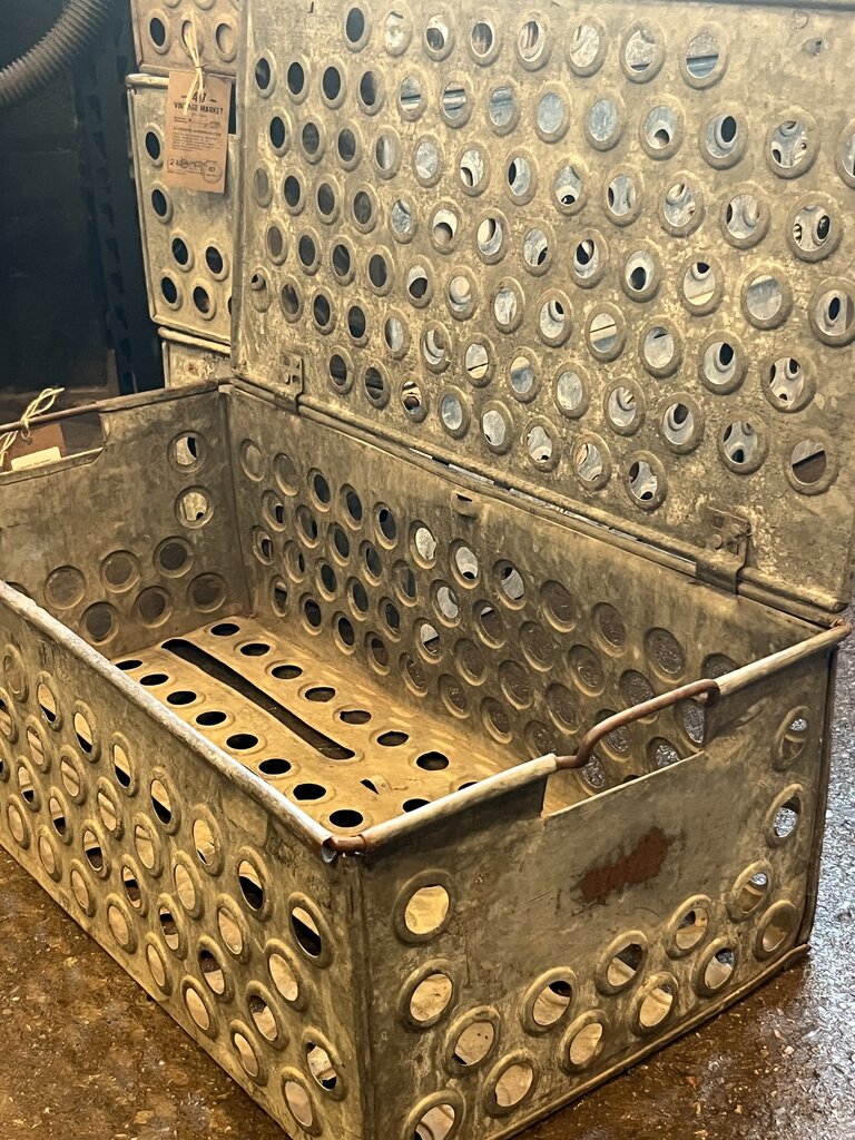 Authentic European Metal Box