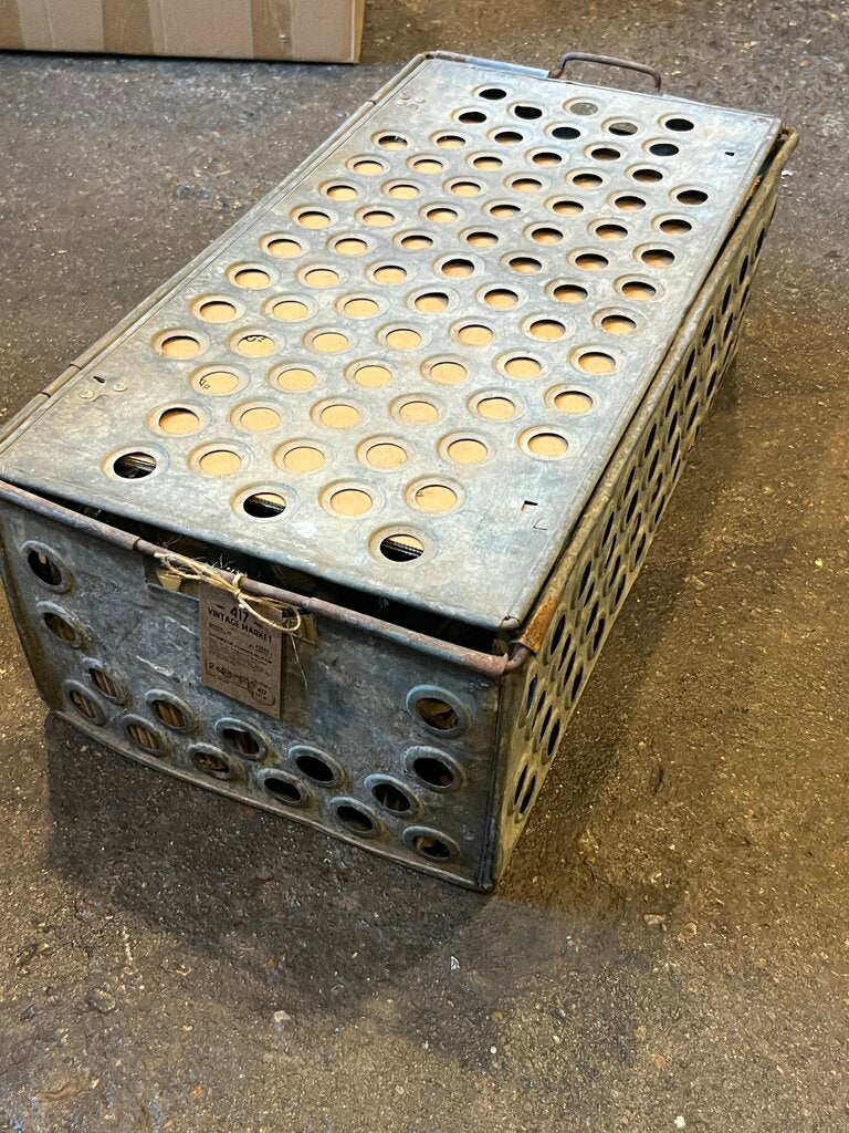 Authentic European Metal Box