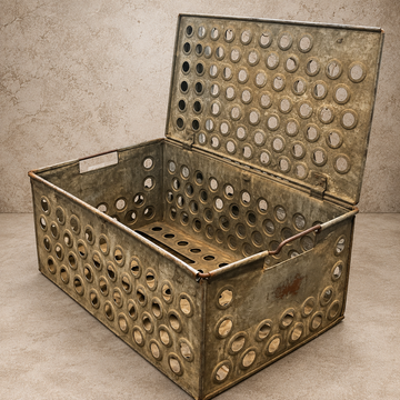 Authentic European Metal Box